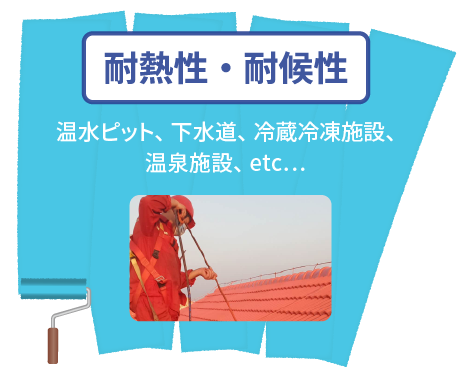 耐熱性・耐候性